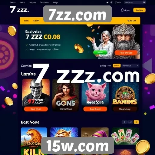 Análise da interface do site 7zz.com
