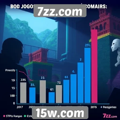 Estatísticas de jogos mais acessados no 7zz.com